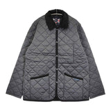 LAVENHAM 新品 DENHAM MENS 20 サイズS 定価55000円 SLJ9003 キルティングジャケット ブラック メンズ ラベンハム【中古】5-0912T♪