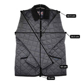 LAVENHAM 新品 DENHAM MENS 20 サイズS 定価55000円 SLJ9003 キルティングジャケット ブラック メンズ ラベンハム【中古】5-0912T♪