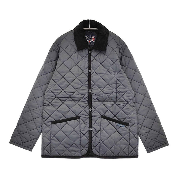 LAVENHAM 新品 DENHAM MENS 20 サイズXS 定価52800円 SLJ9003 キルティングジャケット ブラック メンズ ラベンハム【中古】5-0912T♪