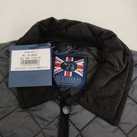 LAVENHAM 新品 DENHAM MENS 20 サイズXS 定価52800円 SLJ9003 キルティングジャケット ブラック メンズ ラベンハム【中古】5-0912T♪