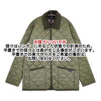 LAVENHAM 新品 DENHAM MENS 20 サイズS 定価55000円 SLJ9003 キルティングジャケット カーキ メンズ ラベンハム【中古】5-0912T♪