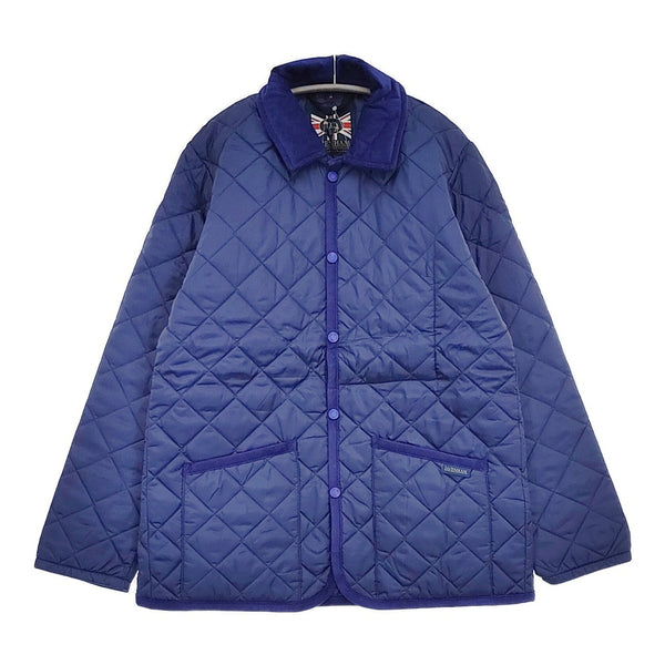 LAVENHAM 新品 DENHAM MENS 20 サイズXS 定価52800円 SLJ9003 キルティングジャケット ブルー メンズ ラベンハム【中古】5-0912T♪