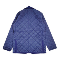 LAVENHAM 新品 DENHAM MENS 20 サイズXS 定価52800円 SLJ9003 キルティングジャケット ブルー メンズ ラベンハム【中古】5-0912T♪