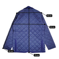 LAVENHAM 新品 DENHAM MENS 20 サイズXS 定価52800円 SLJ9003 キルティングジャケット ブルー メンズ ラベンハム【中古】5-0912T♪