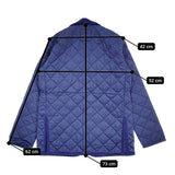 LAVENHAM 新品 DENHAM MENS 20 サイズXS 定価52800円 SLJ9003 キルティングジャケット ブルー メンズ ラベンハム【中古】5-0912T♪