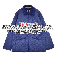 LAVENHAM 新品 DENHAM MENS 20 サイズXS 定価52800円 SLJ9003 キルティングジャケット ブルー メンズ ラベンハム【中古】5-0912T♪
