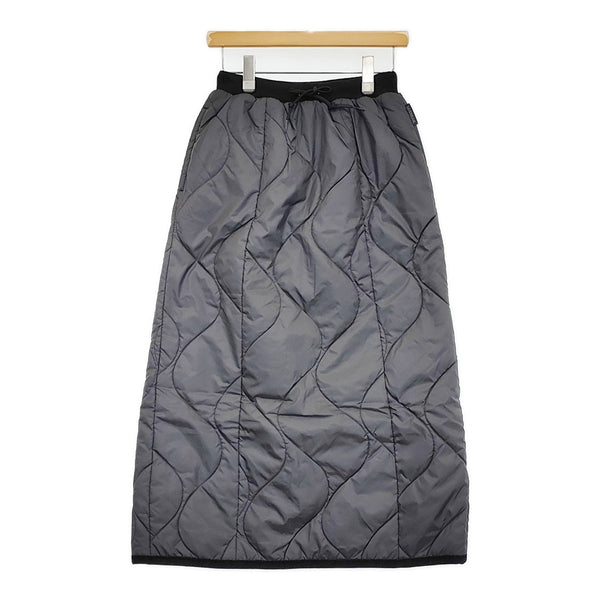LAVENHAM 新品 Quilted Skirt Womens 10 LE10112 定価55000円 キルティング ロングスカート ブラック レディース ラベンハム【中古】5-0912T♪#