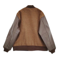 CIOTA 新品 Stadium Jumper サイズ5 定価69300円 BZLM-117 スタジャン 24AW ブラウン メンズ シオタ【中古】5-0912A♪