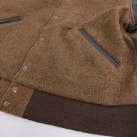 CIOTA 新品 Stadium Jumper サイズ5 定価69300円 BZLM-117 スタジャン 24AW ブラウン メンズ シオタ【中古】5-0912A♪