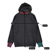 BRU NA BOINNE 新品 スタンディングパーカー4号 サイズS 定価28600円 8006A パーカー ブラック レディース ブルーナボイン【中古】5-0912T♪