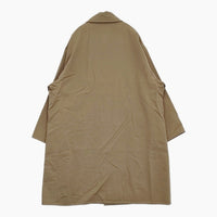 EEL 新品 HOME COAT サイズM 定価57200円 E-22169 ステンカラーコート ブラウン メンズ イール【中古】5-0912T♪#