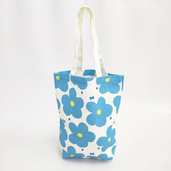 miffy ミッフィー 未使用品 miffy style限定 レトロフラワー A4トートバッグ トートバッグ ホワイト ミズイロ レディース【中古】5-0825G◎#