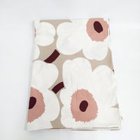 marimekko Unikko ウニッコ デュベカバー 210×210 インテリアその他 ピンク ベージュ レディース マリメッコ【中古】5-0825G◎