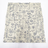 mina perhonen 新品 letter of flower te0015a コットン 手ぬぐい その他小物 カーキ レディース ミナペルホネン【中古】5-0723G◎