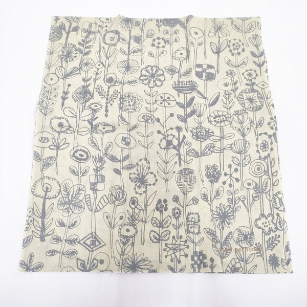 mina perhonen 新品 letter of flower te0015a コットン 手ぬぐい その他小物 カーキ レディース ミナペルホネン【中古】5-0723G◎