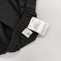 RINEN 60/1 コーマローンペチパンツ 製品洗い コットン パンツ ブラック レディース リネン【中古】5-0915M∞