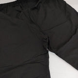 RINEN 60/1 コーマローンペチパンツ 製品洗い コットン パンツ ブラック レディース リネン【中古】5-0915M∞