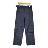t.yamai paris ベルト付き ジーンズ デニムパンツ ネイビー レディース ティ ヤマイ パリ【中古】5-0915M∞