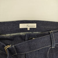 t.yamai paris ベルト付き ジーンズ デニムパンツ ネイビー レディース ティ ヤマイ パリ【中古】5-0915M∞