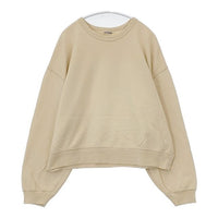 AURALEE SUPER SOFT SWEAT BIG P/O A8SP10GU トレーナー スウェット ベージュ レディース オーラリー【中古】5-0915M∞
