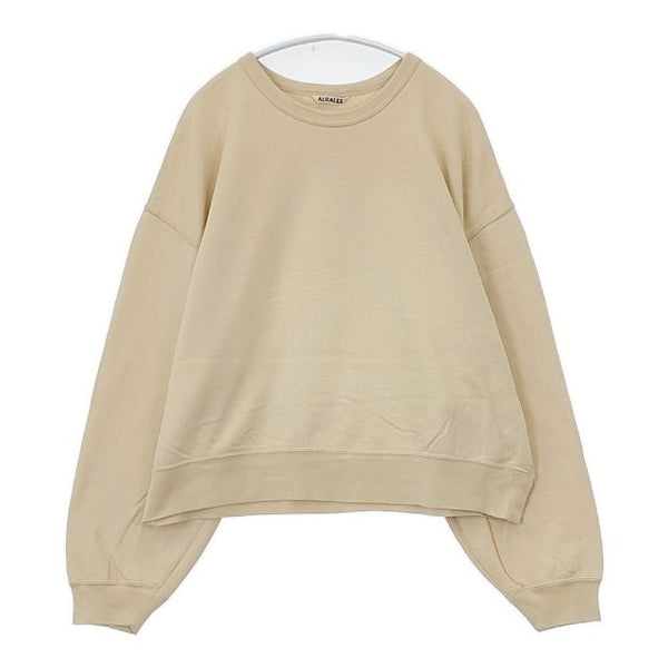AURALEE SUPER SOFT SWEAT BIG P/O A8SP10GU トレーナー スウェット ベージュ レディース オーラリー【中古】5-0915M∞