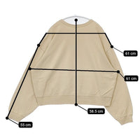 AURALEE SUPER SOFT SWEAT BIG P/O A8SP10GU トレーナー スウェット ベージュ レディース オーラリー【中古】5-0915M∞