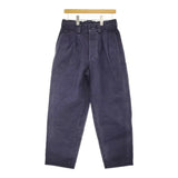 45R/45rpm ビオードサージの908ペグトップパンツ 定価52800円 パンツ 24AW ネイビー ユニセックス フォーティーファイブアールピーエム【中古】5-0401M♪