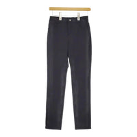 COMME CA メリルハイテンション裏起毛 スキニーパンツ サイズ9 定価24200円 パンツ 24AW ブラック レディース コムサ【中古】5-0401T♪