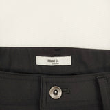 COMME CA メリルハイテンション裏起毛 スキニーパンツ サイズ9 定価24200円 パンツ 24AW ブラック レディース コムサ【中古】5-0401T♪