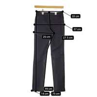 COMME CA メリルハイテンション裏起毛 スキニーパンツ サイズ9 定価24200円 パンツ 24AW ブラック レディース コムサ【中古】5-0401T♪