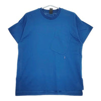 nagonstans ポケットTシャツ 半袖Ｔシャツ カットソー ブルー レディース ナゴンスタンス【中古】5-0616S∞