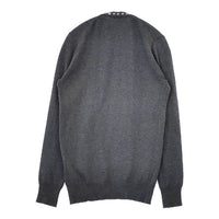 HYSTERIC GLAMOUR スタッズカーディガン 定価28600円 コットン カーディガン グレー レディース ヒステリックグラマー【中古】5-0915M∞
