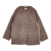 JOURNAL STANDARD relume ウォッシャブルボアブルゾン 定価9350円 21AW ブラウン レディース ジャーナルスタンダードレリューム【中古】5-0905T♪