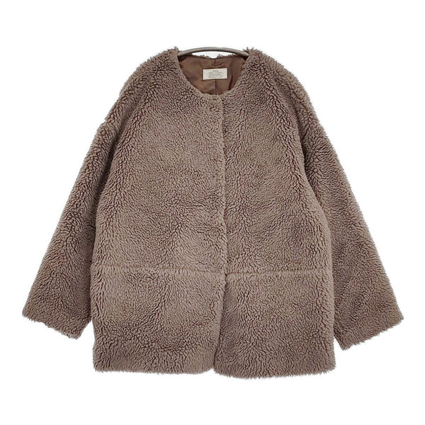 JOURNAL STANDARD relume ウォッシャブルボアブルゾン 定価9350円 21AW ブラウン レディース ジャーナルスタンダードレリューム【中古】5-0905T♪