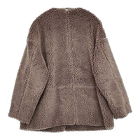 JOURNAL STANDARD relume ウォッシャブルボアブルゾン 定価9350円 21AW ブラウン レディース ジャーナルスタンダードレリューム【中古】5-0905T♪