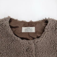 JOURNAL STANDARD relume ウォッシャブルボアブルゾン 定価9350円 21AW ブラウン レディース ジャーナルスタンダードレリューム【中古】5-0905T♪