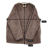 JOURNAL STANDARD relume ウォッシャブルボアブルゾン 定価9350円 21AW ブラウン レディース ジャーナルスタンダードレリューム【中古】5-0905T♪