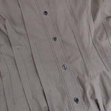 sacra コットンロングシャツワンピース 123111041 ワンピース ベージュ レディース サクラ【中古】5-0915M∞
