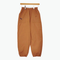 mina perhonen niitty キッズサイズ160/14Y 定価27500円 ads4139pd イージー パンツ 25SS ブラウン レディース ミナペルホネン【中古】5-0401M♪