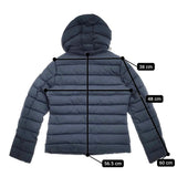 Pyrenex SPOUTNIC JKT SOFT スプートニック ダウンジャケット HWM009 サイズ36 ダウンジャケット ネイビー レディース ピレネックス【中古】5-1018A◎