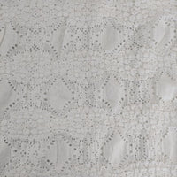 mizuiro-ind シアーパターンニッティングショートカーディガン 定価12900円 3-210023 カーディガン ホワイト レディース ミズイロインド【中古】5-0915M∞