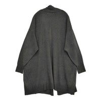 MARMARMAR drape long CD 定価16830円 ニット ロング カーディガン 24AW チャコールグレー レディース マーマーマー【中古】5-0905T♪