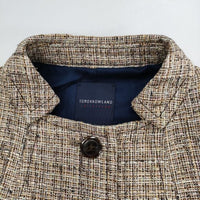TOMORROWLAND collection シルク混 ツイード ジャケット ベージュ レディース トゥモローランド【中古】5-0915M∞