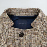 TOMORROWLAND collection シルク混 ツイード ジャケット ベージュ レディース トゥモローランド【中古】5-0915M∞