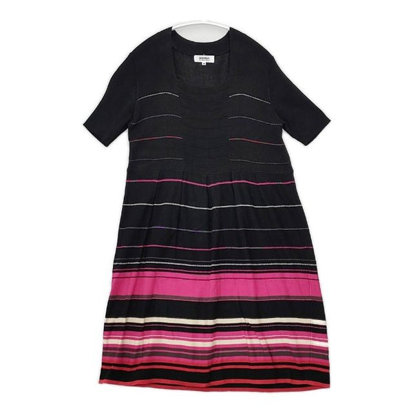 SONIA by SONIA RYKIEL ニット 半袖 ワンピース ブラック レディース ソニアバイソニアリキエル【中古】5-0915M∞