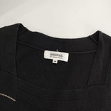 SONIA by SONIA RYKIEL ニット 半袖 ワンピース ブラック レディース ソニアバイソニアリキエル【中古】5-0915M∞