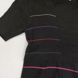 SONIA by SONIA RYKIEL ニット 半袖 ワンピース ブラック レディース ソニアバイソニアリキエル【中古】5-0915M∞