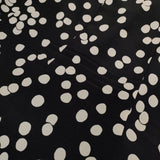 Sonia Rykiel ドット 裾レース スカート ブラック ホワイト レディース ソニアリキエル【中古】5-0601M∞