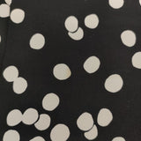 Sonia Rykiel ドット 裾レース スカート ブラック ホワイト レディース ソニアリキエル【中古】5-0601M∞