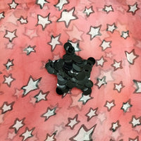 SONIA by SONIA RYKIEL シアーシャツ 星柄 ブラウス シャツ レッド レディース ソニアバイソニアリキエル【中古】5-0601M∞